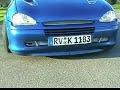 Killer�s Corsa B Turbo Beschleunigung Tacho