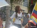 MARCHA POR LA PAZ DE COLOMBIA EN MIAMI - 20 DE JULIO DEL 2008