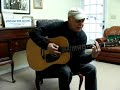 Joe plays demo of new song about running.