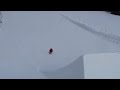 Epic ski jump ends badly