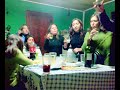 fiesta familiar en la parcela