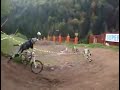 Lustiger Mountainbike Sturz