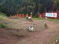 Lustiger Mountainbike Sturz