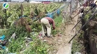 متابعة أشغال ازالة التعديات وتنظيف #قناة_ري_راس_العين في مخيم الرشيدية