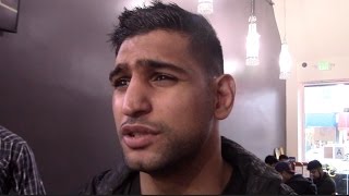 Amir Khan on Charity Work and Possible Opponents