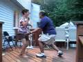 Tio Migual dancing @ My dads Birthday Party