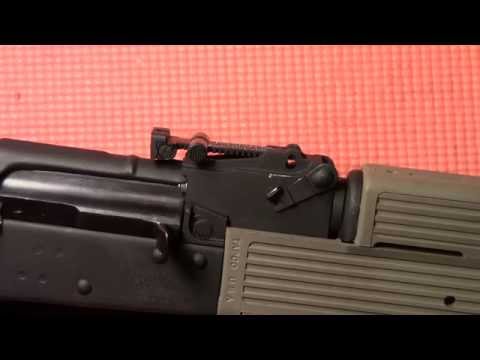 how to remove ak rear sight