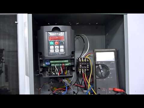 how to use vfd control panel