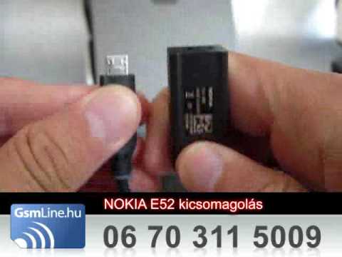 Nokia E52 Navi teszt vide�