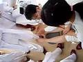 【ナース】白衣のいたずら!素足に…
