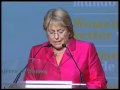 Conferencia de Michelle Bachelet en el V Encuentro Espa�a-�frica por un mundo mejor 2010