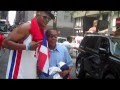 Dominican Day Parade NYC 2009 featuring Charlie Villanueva and La Mega 97.9 DJ Lobo