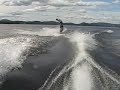 Backside Wrapped 360 on Lake Winnipesaukee