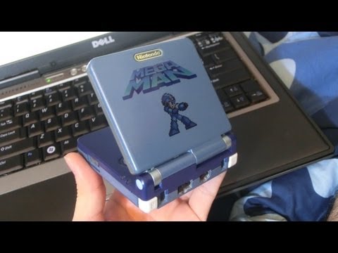 how to paint a gba sp