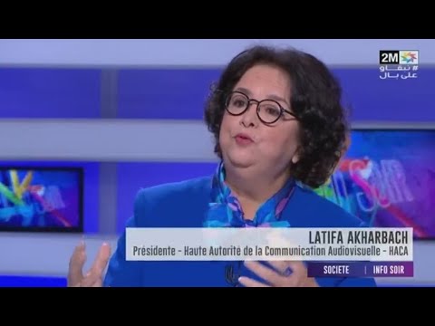 Latifa Akharbach invitée JT 2M, le 10 décembre 2020