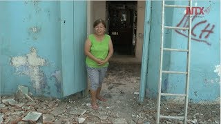 Miedo y escombros persisten en Axochiapan