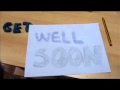 Get well soon (feat. We will not grow old by Lenka Kripac)