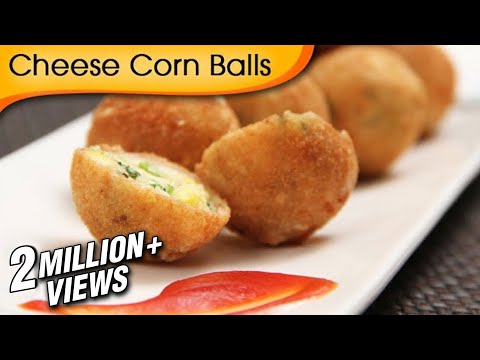 Cheese Corn Balls | Quick Easy To Make Party Appetizer Recipe By Ruchi Bharani