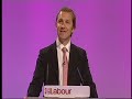 James Purnell MP addresses Conference
