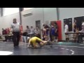 Holter (Watkins) vs. Kaylor (WBRO) Holter wins by pin