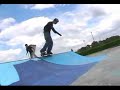 spinskateboards quarter pipe