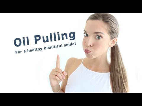 how to perform oil pulling