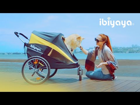 IBIYAYA HERCULES HEAVY DUTY PRO PET STROLLER 2.0 cabin:78cmLx60cmWx68cmH stroller:100cmLx78cmWx96cmH 