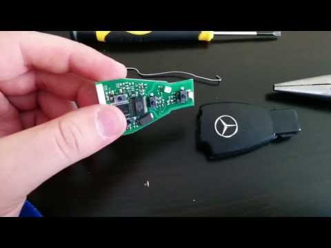 how to replace mercedes key battery