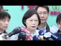 蔡英文『蔡市長掃菜市場』-汐止中正市場