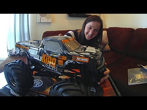 HPI - TheRcSaylors: http://www.youtube.com/TheRcSaylors TheRcSaylors gets a Wheely King and we do an Unboxing of it for You! This is an Awesome Monster Truck and w...