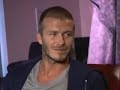 David Beckham meets Mia Hamm David Beckham meets Mia Hamm