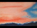 Contemporary Expressionist Lake Tahoe Sunset Painting