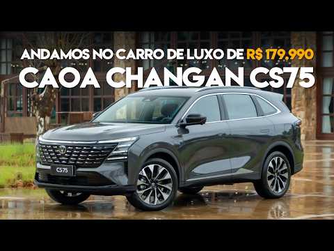 Andamos no carro de luxo de R$ 179.990! Novo CAOA Changan CS75