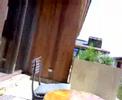 Chilling outside Suite 06