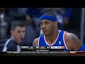 Carmelo's AMAZING 3-game shooting clinic ties Knicks record!