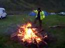 Danger danger - lets go stand on top of a bonfire