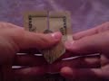 how to make the twin towers with a 10 and 20 dollar bill