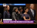Ashton Kutcher ad is called racist, yanked offline; Edvard Munch's 'Scream' fetches record $119.9M at NYC auction; Scarlett Johansson gets her star on the Hollywood Walk of Fame. (May 3) Subscribe to the Associated Press: bit.ly Download AP Mobile: www.ap.org Associated Press on Facebook: apne.ws Associated Press on Twitter: apne.ws Associated Press on Google+: bit.ly