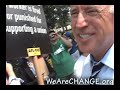 WeAreCHANGE confront Joe Biden