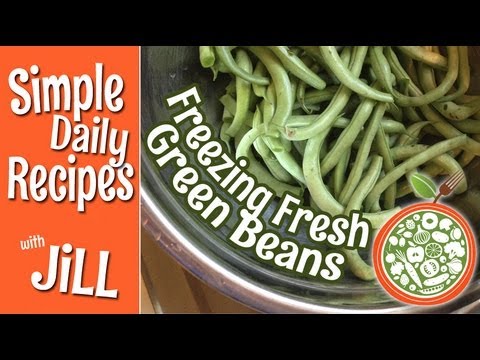how to freeze snap beans