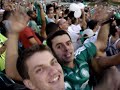 Mancha Verde Cantando o Hino do Palmeiras contra o Gremio