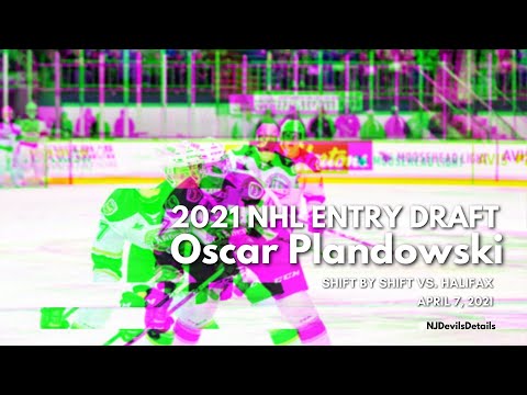 2021 NHL Draft | Oscar Plandowski (#7) Shift by Shift vs Halifax, April 7, 2021