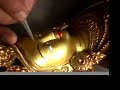 Painting of a Tibetan Buddha statue - www.Buddhafiguren.de