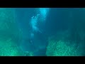 Free dive 14m Vortex Eel on a botom Free dive 14m Vortex Eel on a botom