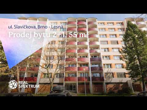 Video Prodej bytu 2+1 55 m², Brno - Lesná