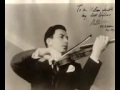Nathan Milstein Plays Bach Partita #3, Part 1