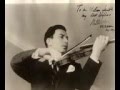 Nathan Milstein Plays Bach Partita #3, Part 1