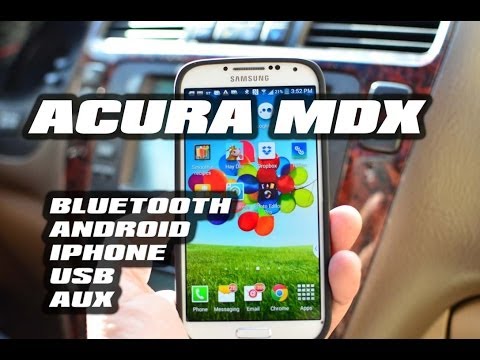 Acura MDX 02 BLUETOOTH & IPOD & ANDROID AUTOTOYS COM