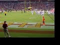Chief Osceola Plants Spear FSU War Chant