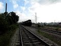 BMTC BUS RACES WITH DOUBLE-HEADED TRAIN!!